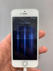 iPhoneSE　液晶NG